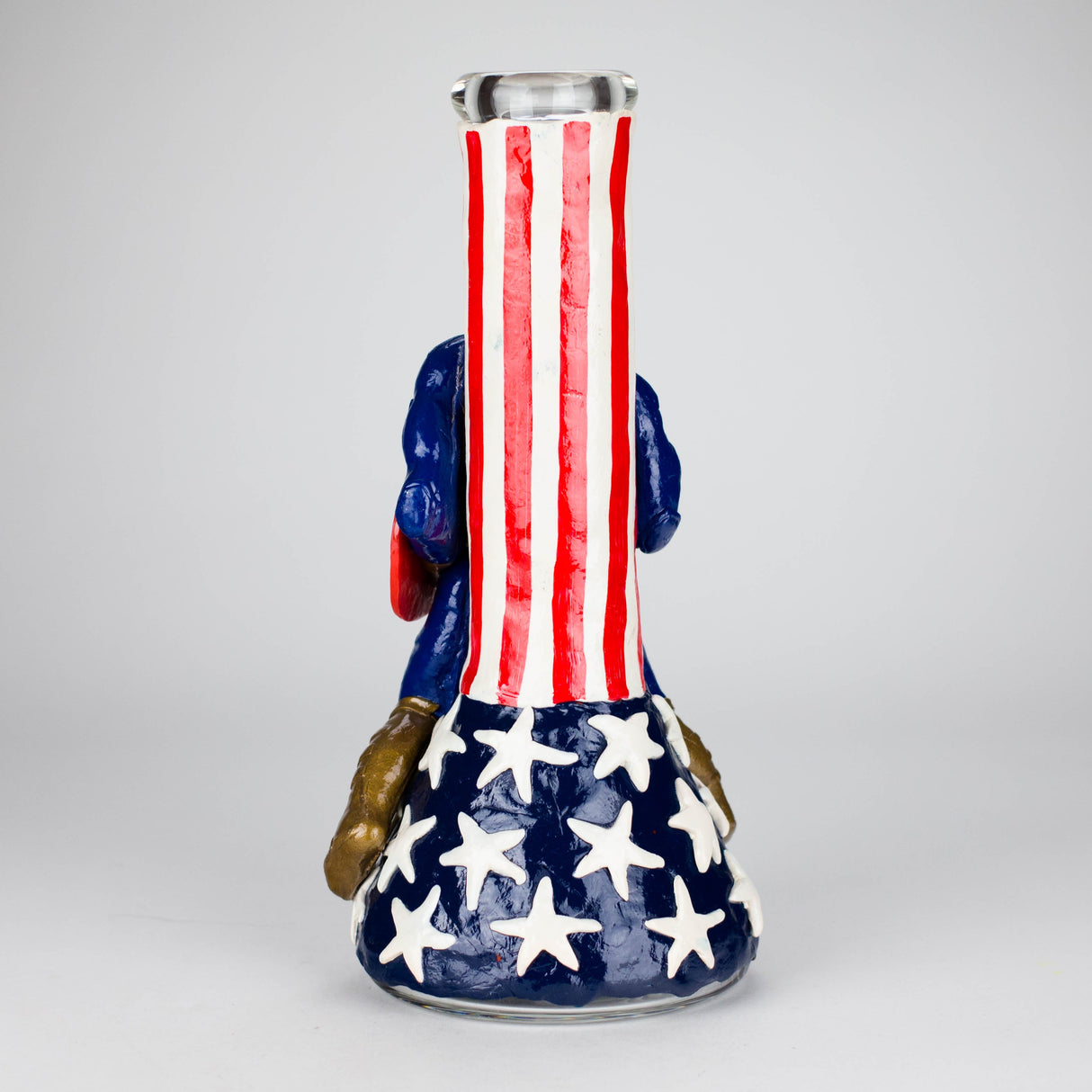 12" Captain Star Glass Bong – 9mm Thick Superhero-Themed Glass Resin · Silicone · Plastic Bong RMG WHOLESALE