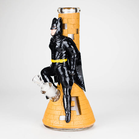 12" Bat Hero Tower Glass Bong – 9mm Thick Collectible Glass Glass Bong RMG WHOLESALE