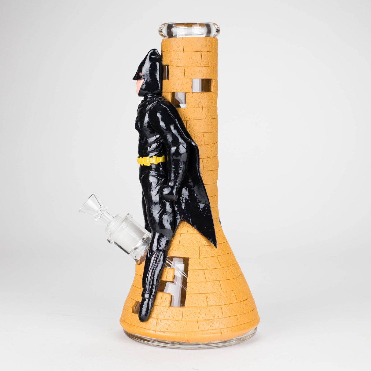 12" Bat Hero Tower Glass Bong – 9mm Thick Collectible Glass Glass Bong RMG WHOLESALE