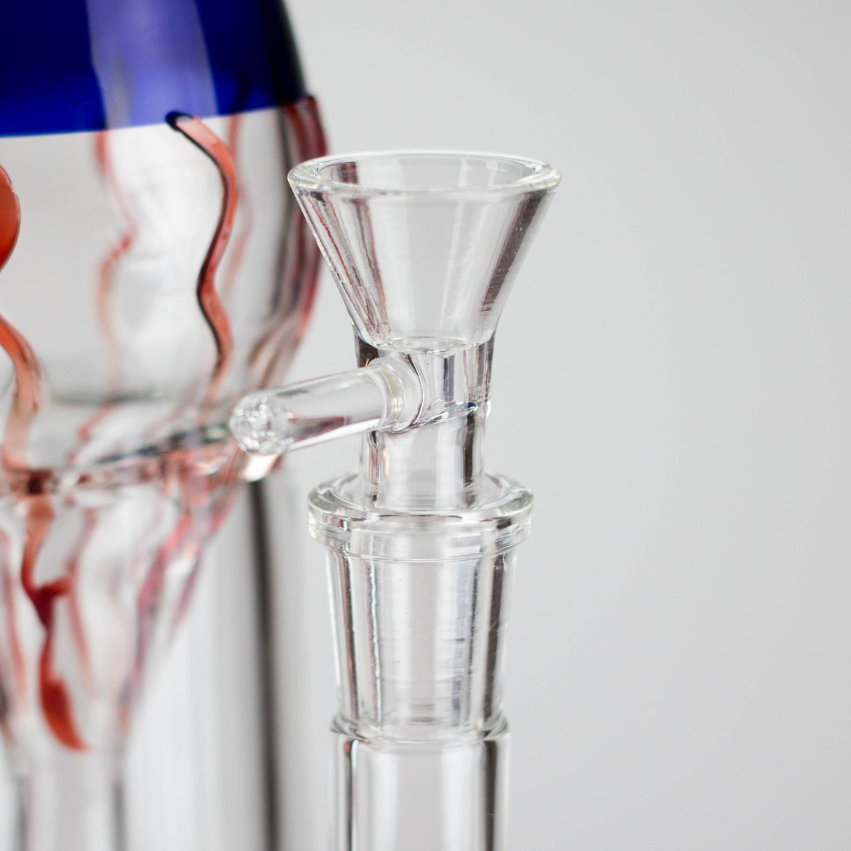 17" Enchanted Forest Glass Bong – Stemless Recycler with 14mm Bowl Joint Glass Bong RMG WHOLESALE