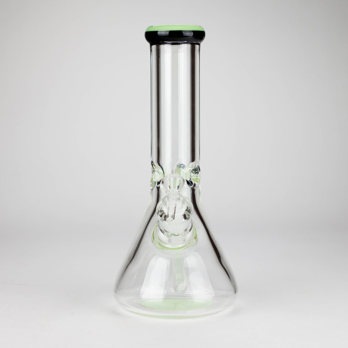 12" Classic Rim Beaker Bong – 9mm Thick Glass with 14mm Bowl Joint Glass Bong RMG WHOLESALE