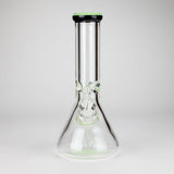 12" Classic Rim Beaker Bong – 9mm Thick Glass with 14mm Bowl Joint Glass Bong RMG WHOLESALE