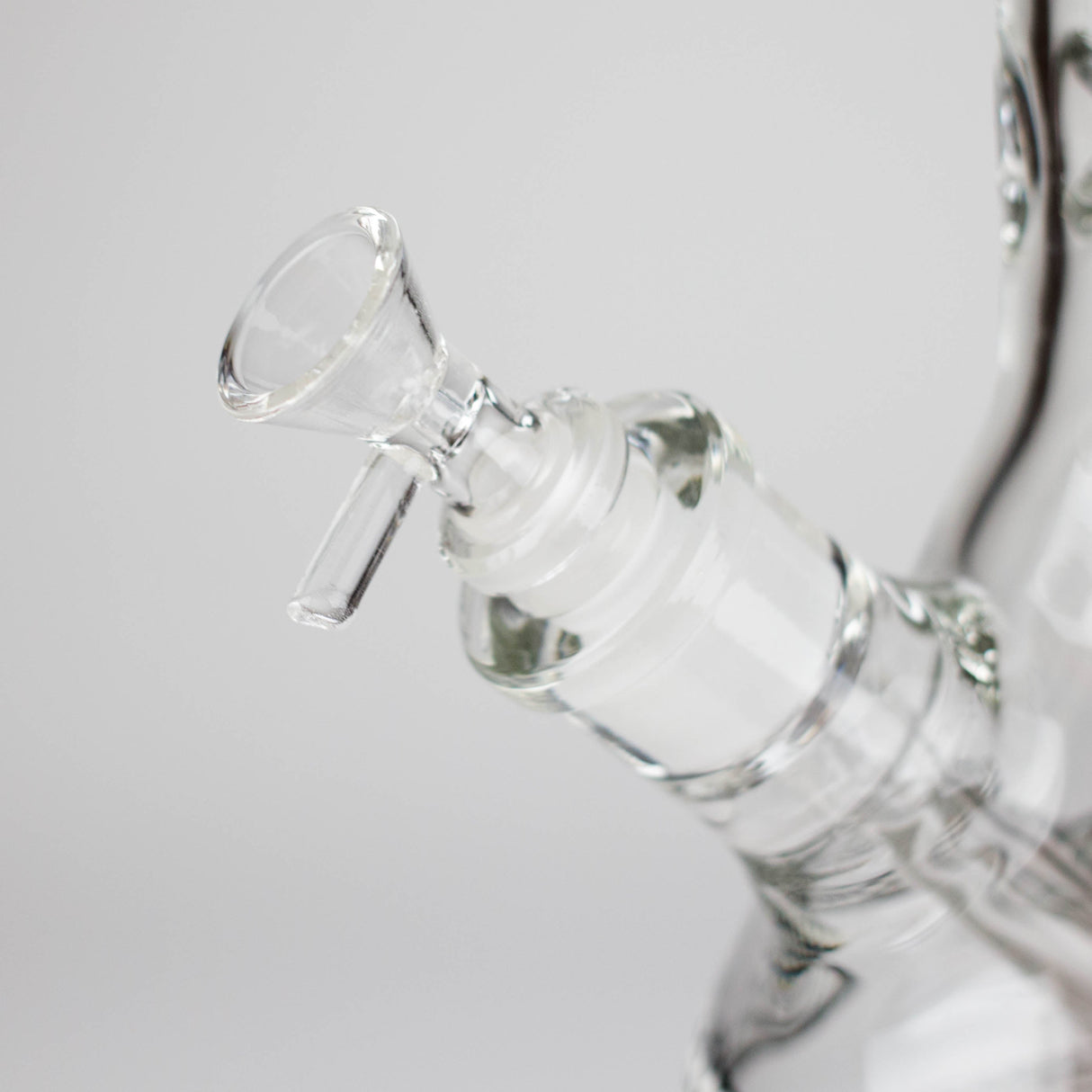 15" Grid Pattern Beaker Bong – Glow in the Dark Glass Bong RMG WHOLESALE