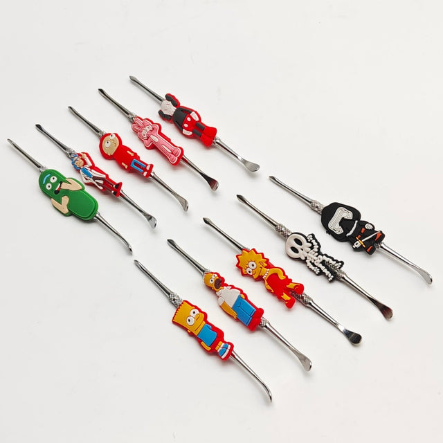 4.75" Cartoon Dabber-50pcs/Pack Cap · Dabber · Insert · Clip · Nail Super Supplys Inc