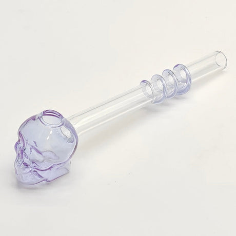 Color Skull Oil Burner Pipe [SKP] Oil Burner Super Supplys Inc Purple