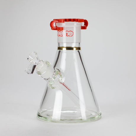 Preemo | 8" Beaker Base – 7mm Thick DIY Bong Bottom [P002] Glass Bong preemo RED