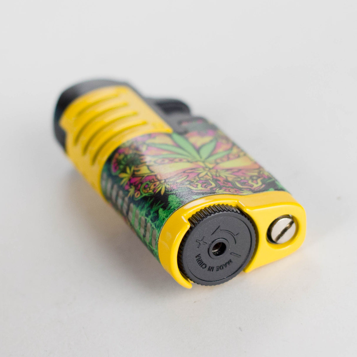 Soul Torches | Multi-Color Triple Jet Flame Torch Lighter with Cigar Punch – 12 Count Display [Model 1807] Torch Canadian Distributor