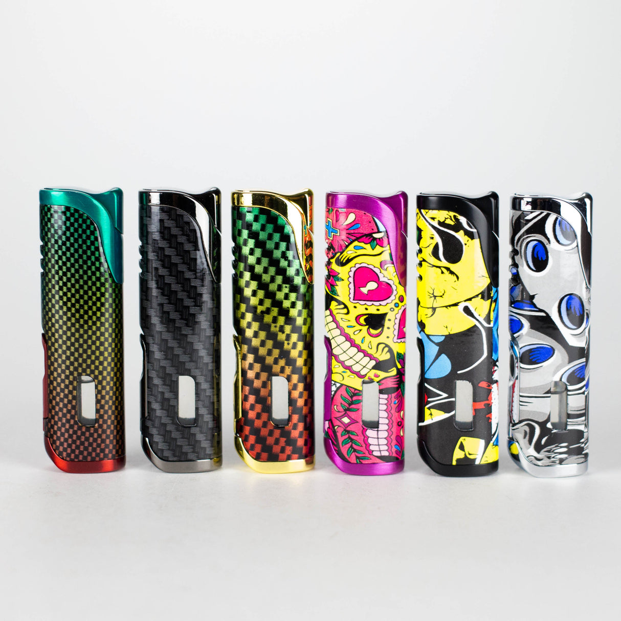 Soul Torch | Multi Color Torch lighter with Cigar Punch - 12 Count Display [1810] Torch Canadian Distributor