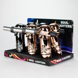 Soul Torches | Multi Color Torch lighter - 6 Count Display [135] Torch Canadian Distributor