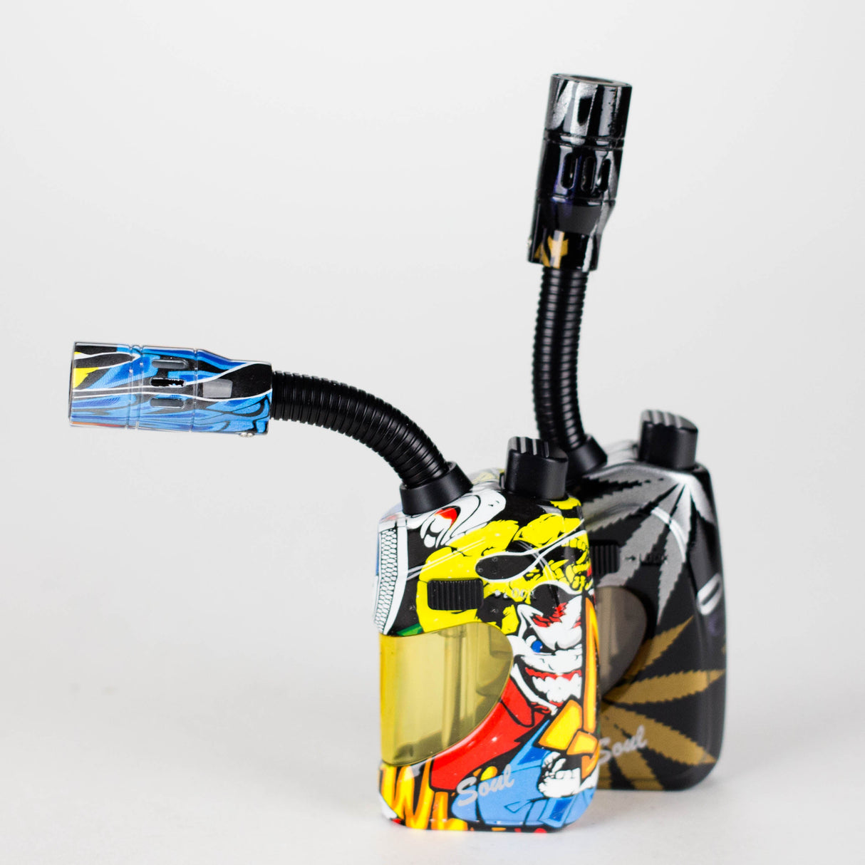 Soul Torches | Multi-Color Torch Lighter - 9 Count Display [1811] Torch Canadian Distributor