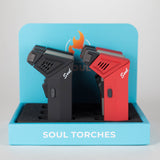Soul Torch | Multi Color Torch lighter - 6 Count Display [1830] Torch Canadian Distributor
