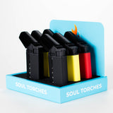 Soul Torches | Multi Color Torch lighter - 6 Count Display [1827] Torch Canadian Distributor