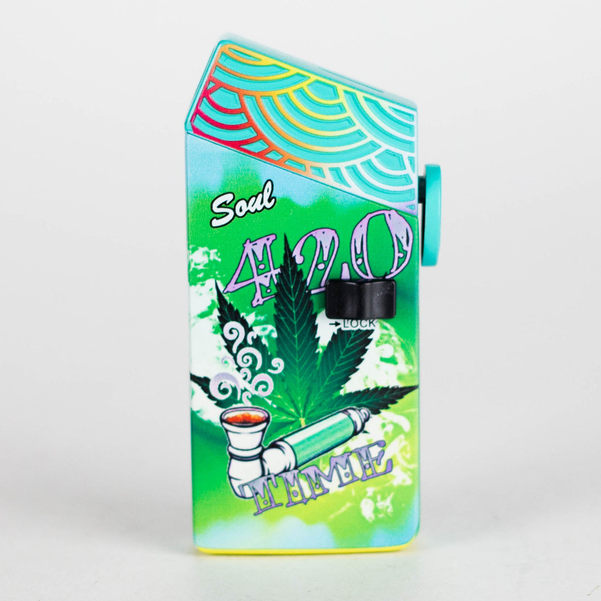 Soul Torches | Multi Color Torch lighter - 9 Count Display [1806] Torch Canadian Distributor