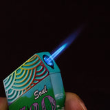 Soul Torches | Multi Color Torch lighter - 9 Count Display [1806] Torch Canadian Distributor