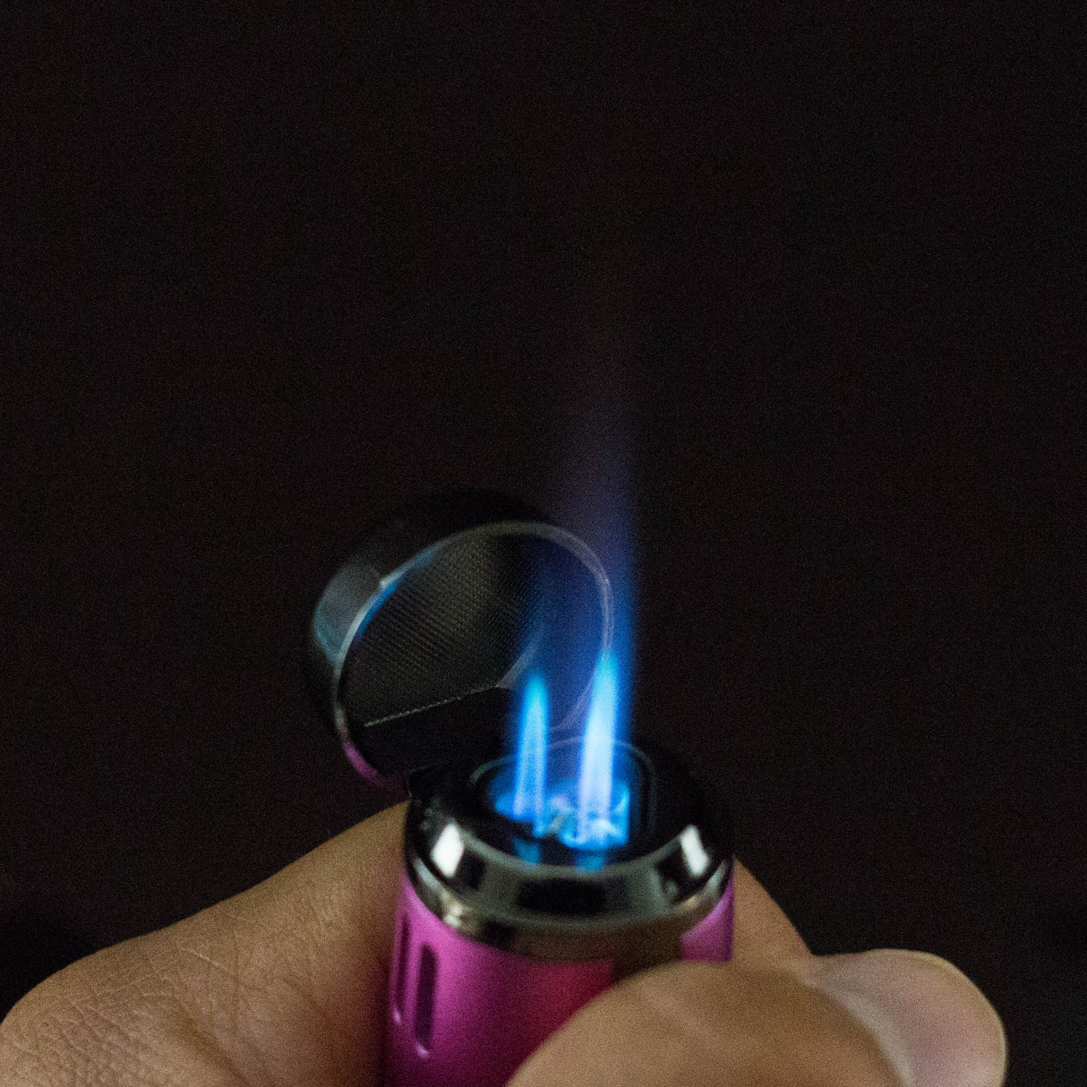 Soul Torch | Multi Color Torch Lighter – 12 Count Display [1812] | 3-Jet Flames & Cigar Punch Torch Canadian Distributor