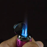 Soul Torch | Multi Color Torch Lighter – 12 Count Display [1812] | 3-Jet Flames & Cigar Punch Torch Canadian Distributor