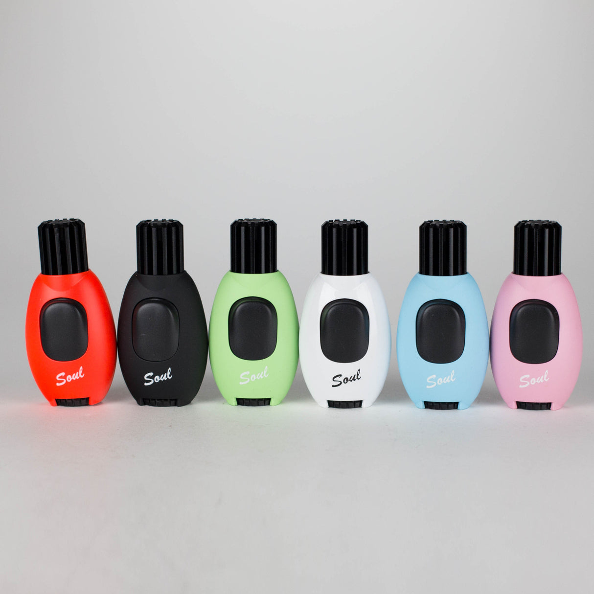 Soul Torches | Multi Color Torch lighter - 6 Count Display [1820] Torch Canadian Distributor