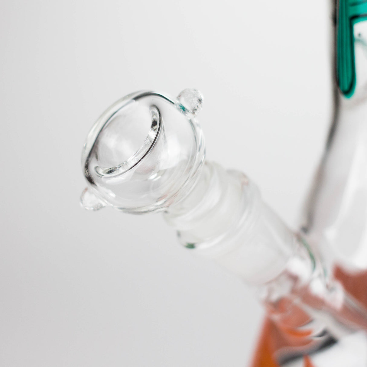 12" Beaker Glass Bong with Sticker | 14mm Bowl Joint Glass Bong Bongzie Smokes