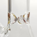 8" Color 4mm Beaker Glass Bong Glass Bong Super Supplys Inc