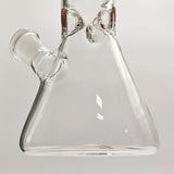 8" Color 4mm Beaker Glass Bong Glass Bong Super Supplys Inc
