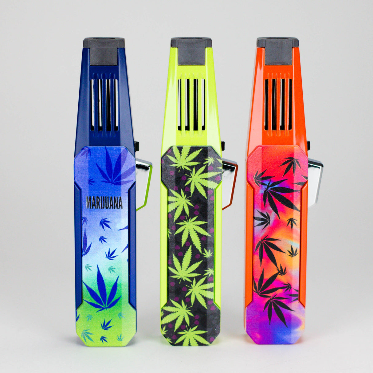 Soul Torches | Multi Color Torch lighter - 9 Count Display [1823] Torch Canadian Distributor