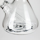 GB | 17" Tall Color Accented Beaker Bong – Slim Straight Tube with Downstem and Bowl Glass Bong RMG WHOLESALE