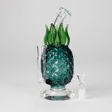 7.5" PinePop Glass Bong – Pineapple Shaped, 5mm Thick Glass Glass Bong DY Glass