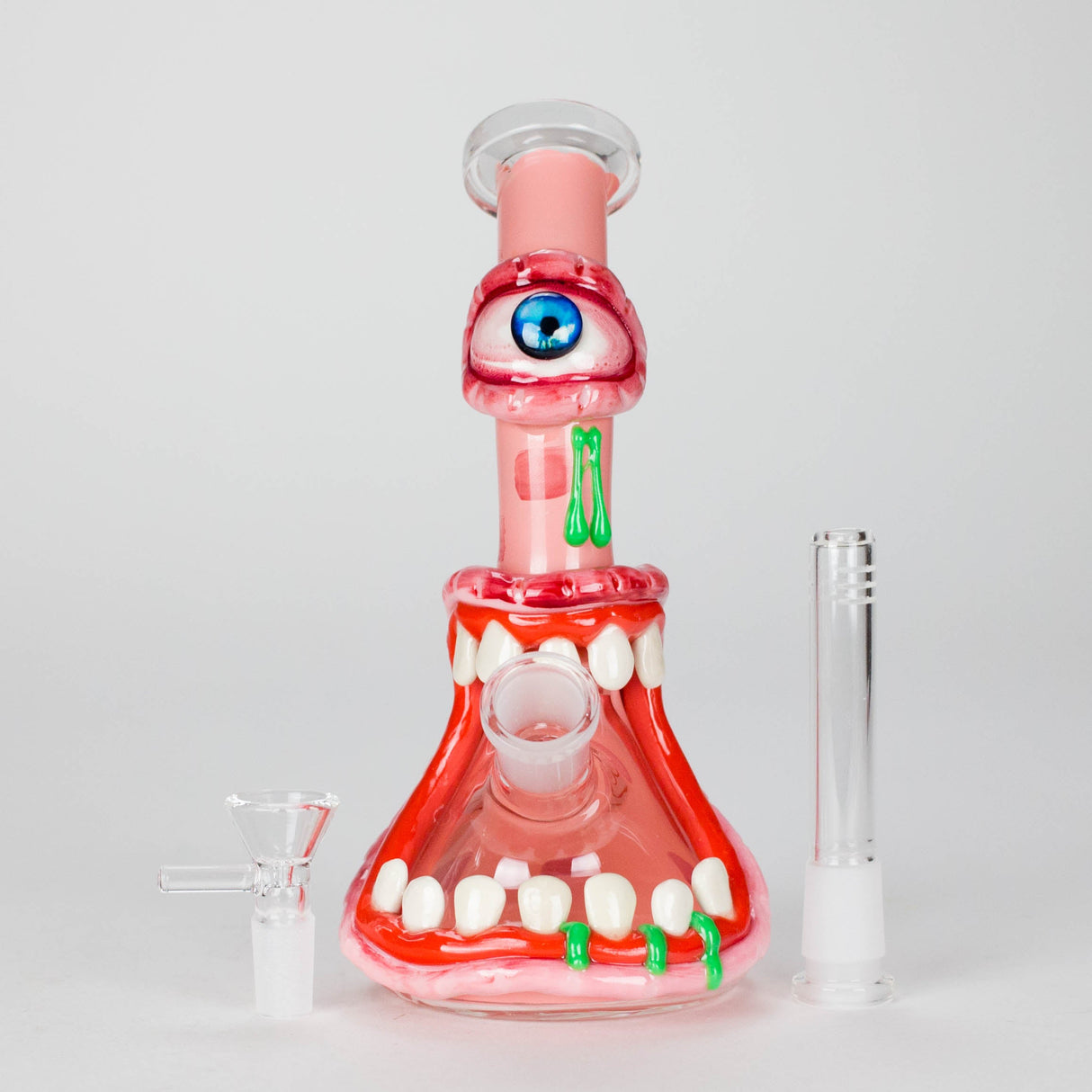 8.5" DripFang Glass Bong Glass Bong DY Glass
