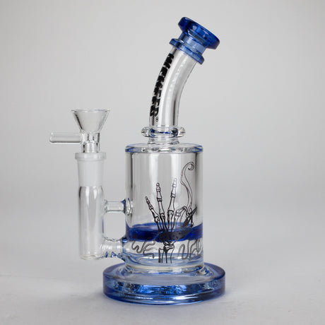 WENEED | 7" LumoTone Glass Bong Glass Bong WENEED® Blue