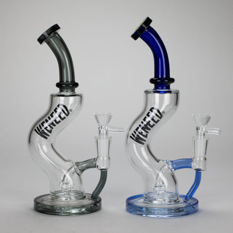WENEED | 9.5" TwistLine Glass Bong Glass Bong WENEED®