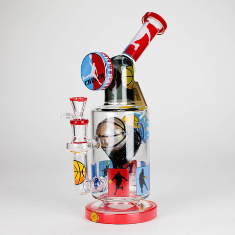 Cheech | 12″ Dunked Out Basketball Bong – CHE‑360 Glass Bong Smoking Cat Distribution
