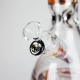 Cheech | 13″ Tiger Decal Beaker Bong – CA-050 Glass Bong Smoking Cat Distribution