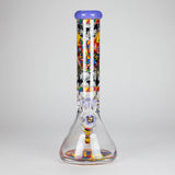 Cheech | 13″ Cat Decal Beaker Bong – CA-034 Glass Bong Smoking Cat Distribution