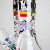 Cheech | 13″ Cat Decal Beaker Bong – CA-034 Glass Bong Smoking Cat Distribution