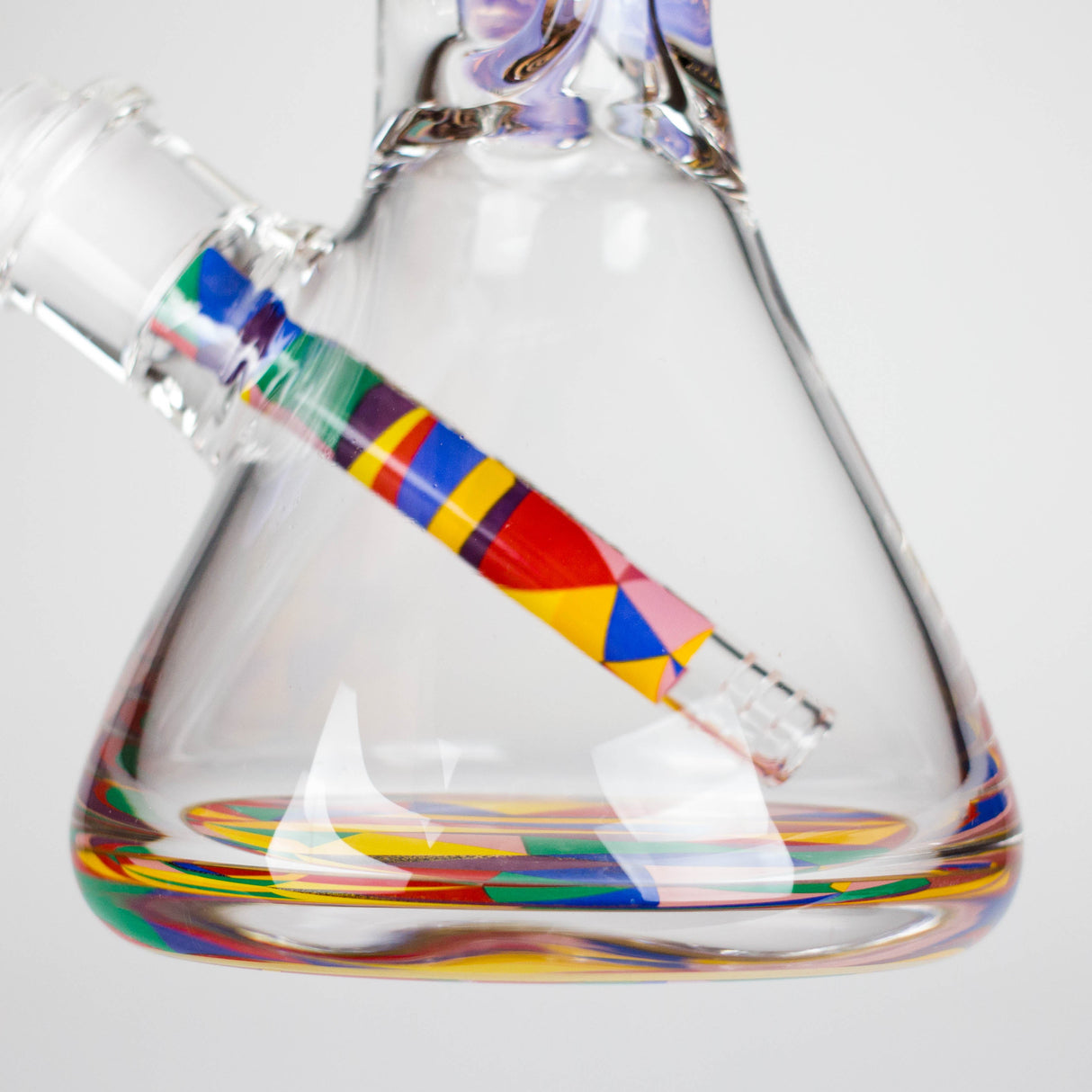 Cheech | 13″ Cat Decal Beaker Bong – CA-034 Glass Bong Smoking Cat Distribution