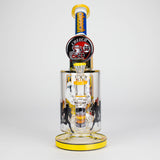 Cheech | 12″ Football Sunday Bong – CHE‑362 Glass Bong Smoking Cat Distribution