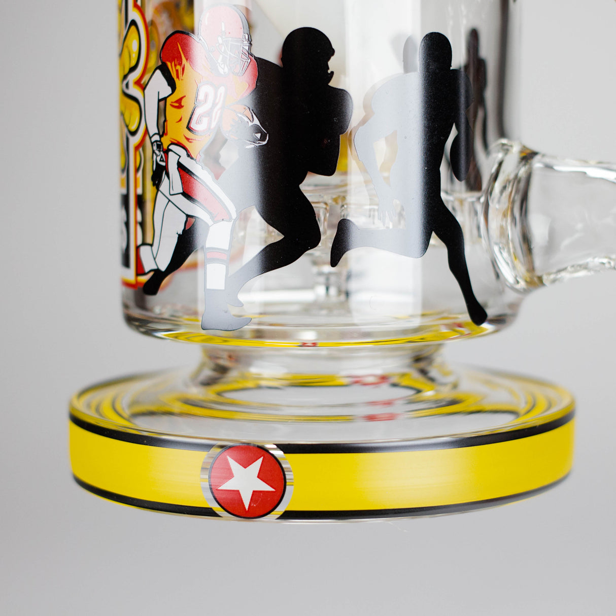 Cheech | 12″ Football Sunday Bong – CHE‑362 Glass Bong Smoking Cat Distribution