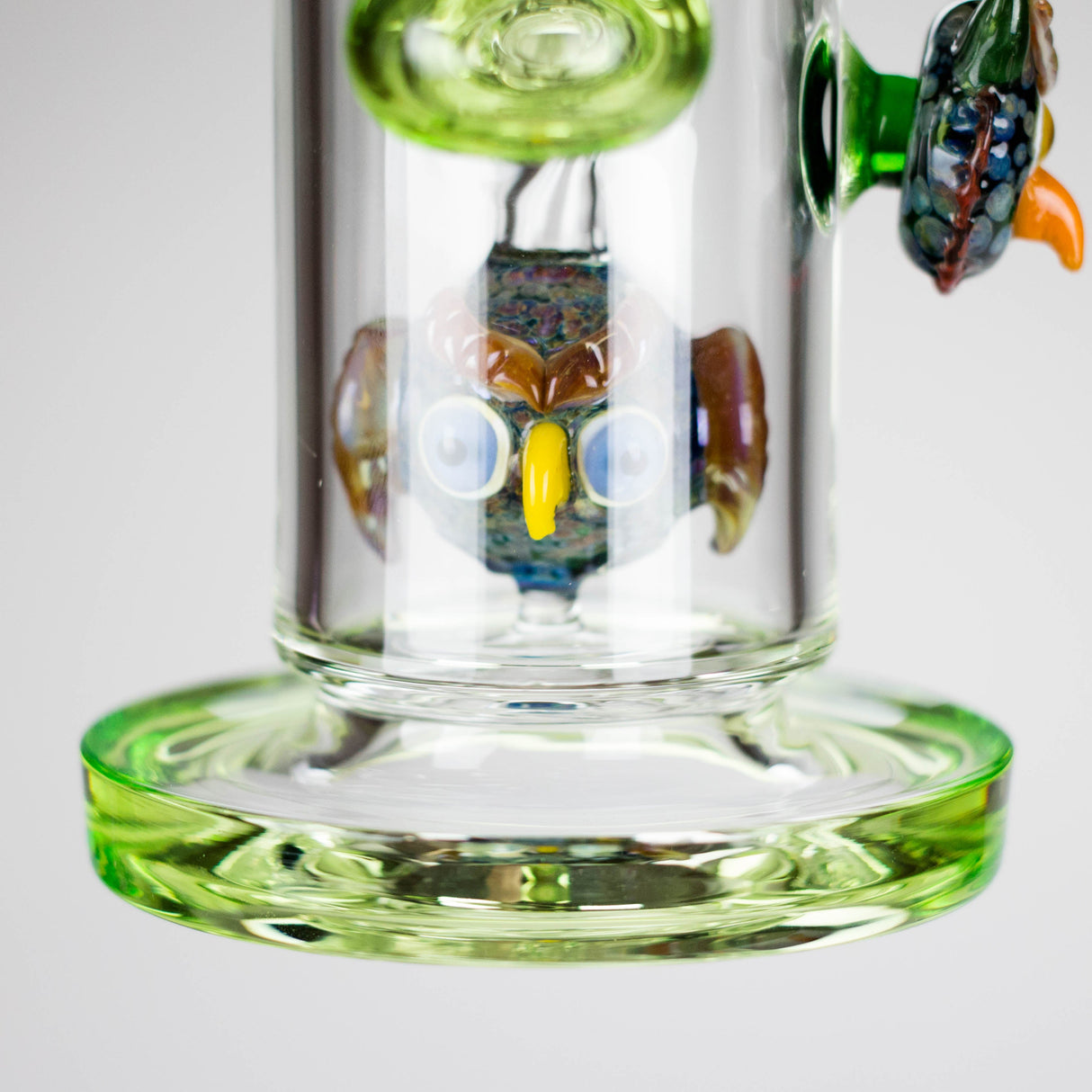 Cheech | 10" Wise Owl Rig-CHE-106 Glass Bong Smoking Cat Distribution