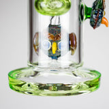 Cheech | 10" Wise Owl Rig-CHE-106 Glass Bong Smoking Cat Distribution