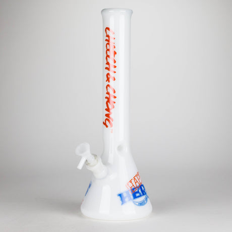 Cheech & Chong® Glass | 15" Tall Nice Dreams Beaker Base Water Pipe Glass Bong West Coast Gifts