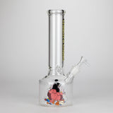 Cheech & Chong® Glass | 12" Tall Bloat On Canteen Base Water Pipe Glass Bong West Coast Gifts