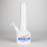 Cheech & Chong® Glass | 12" Tall Nice Dreams Canteen Base Water Pipe Glass Bong West Coast Gifts