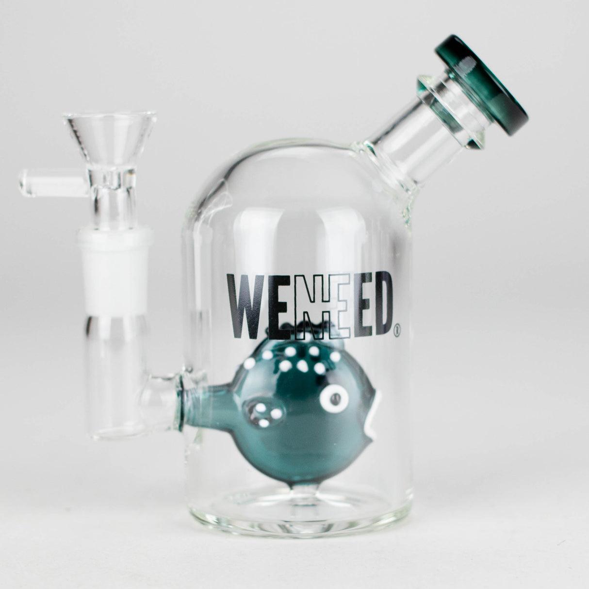 WENEED | 5" Fugu Pop Glass Bong Glass Bong WENEED® Green