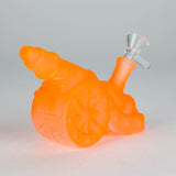 8.5" Neon Cannon Glass Bong Glass Bong JJ Distribution Orange