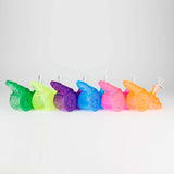 8.5" Neon Cannon Glass Bong Glass Bong JJ Distribution