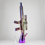 23.5" Chrome Rifle Glass Bong Glass Bong JJ Distribution