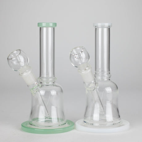 8" Glass Water Pipe | Durable & Compact – Assorted Colors Glass Bong RMG WHOLESALE