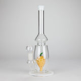 13" Glass Water Pipe with Pineapple Diffuser -Assorted Colors Glass Bong RMG WHOLESALE
