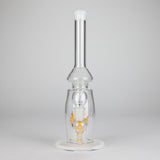 13" Glass Water Pipe with Pineapple Diffuser -Assorted Colors Glass Bong RMG WHOLESALE