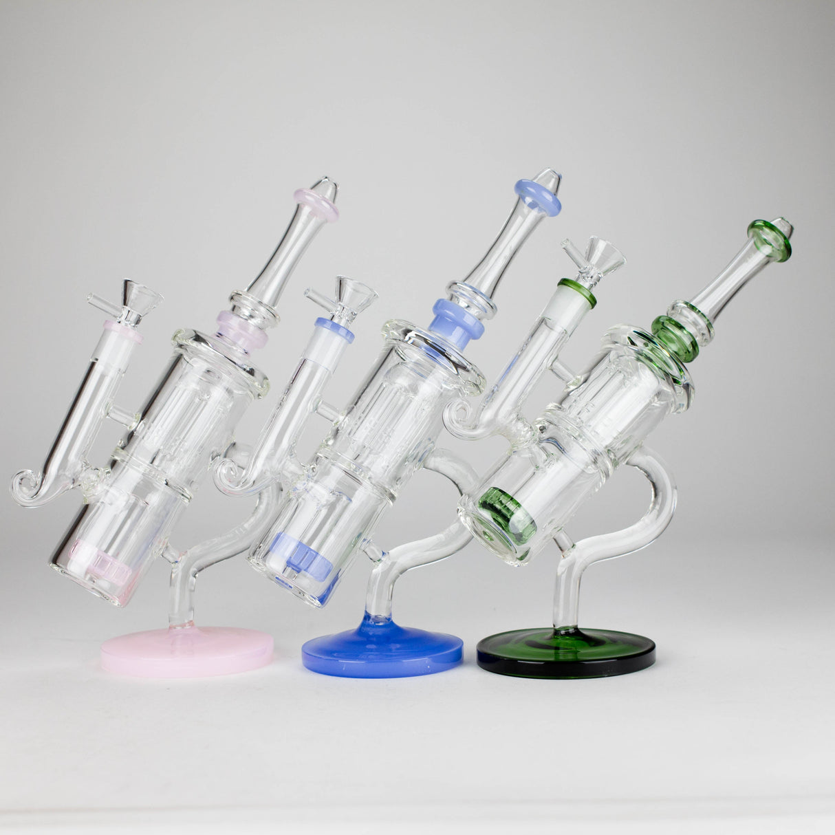 8.5" AlchemiQ Glass Bong Glass Bong DY Glass